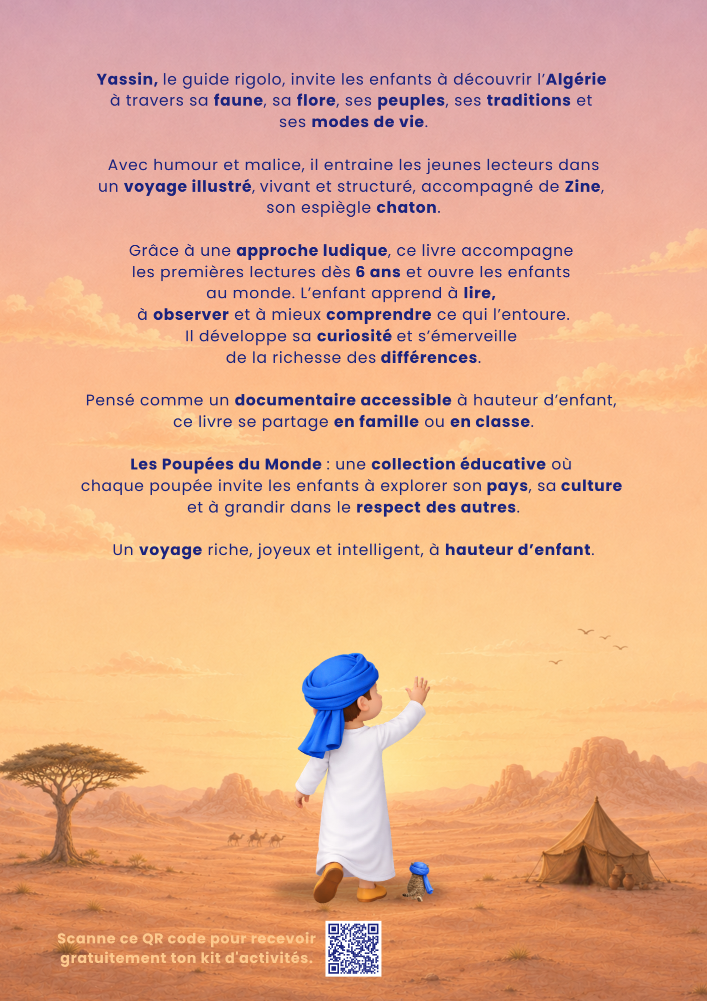 Quatrième de couverture du livre Yassin l'Algérien