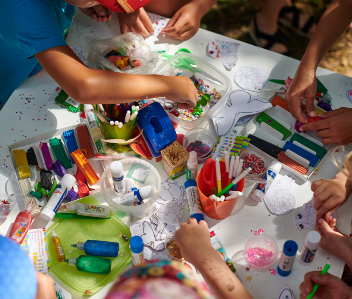 Ateliers créatifs pour enfants