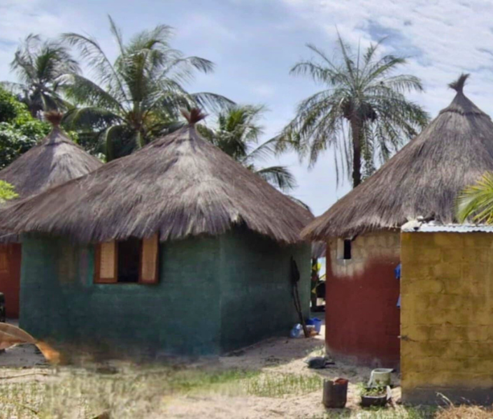 Cases et habitat traditionnel au Sénégal